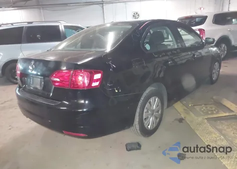 2012 Volkswagen Jetta 2.0L S z USA, uszkodzony, nr VIN 3VW2K7AJ3CM373115